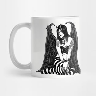 DEMONESS WITH WINGS Mug